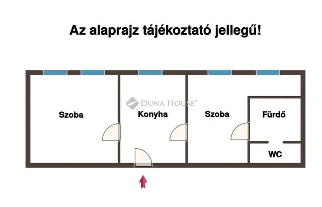 Eladó téglalakás, Budapesten, VI. kerületben 64.9 M Ft, 2 szobás