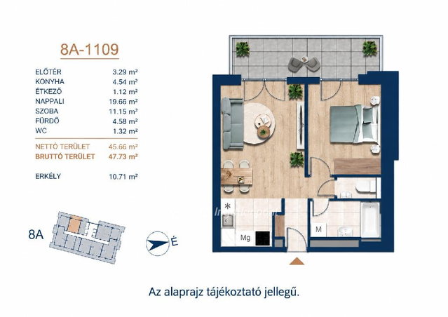 Eladó téglalakás, Budapesten, III. kerületben 97 M Ft, 2 szobás