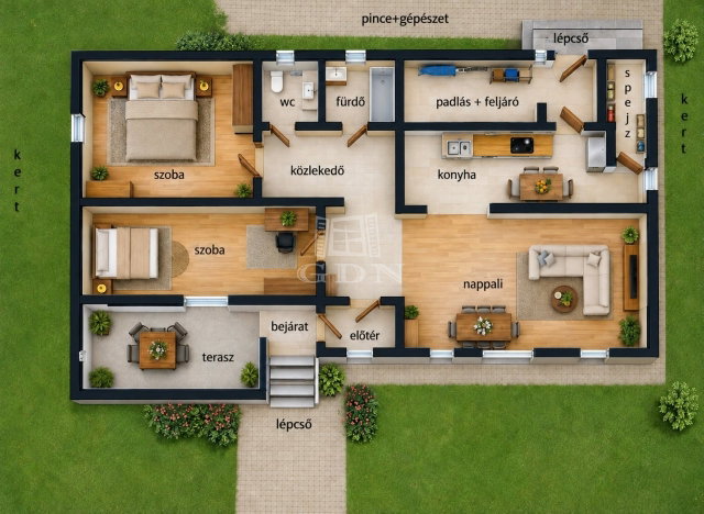 Eladó családi ház, Szigetszentmiklóson 79.9 M Ft, 3 szobás