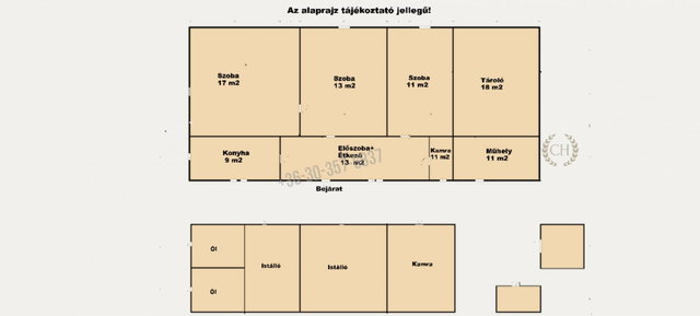 Eladó mezogazdasagi ingatlan, Balástyán 32.9 M Ft, 3 szobás