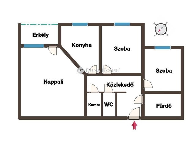 Eladó téglalakás, Székesfehérvárott 67 M Ft, 3 szobás
