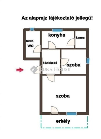 Eladó téglalakás, Budapesten, XV. kerületben 51 M Ft, 2 szobás