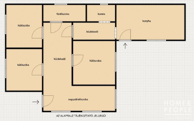 Eladó családi ház, Szegeden 65 M Ft, 3 szobás