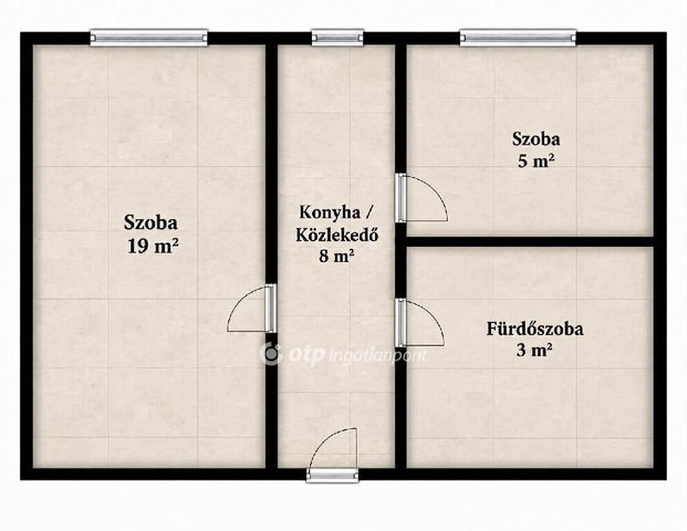 Eladó panellakás, Debrecenben 44.9 M Ft, 2 szobás