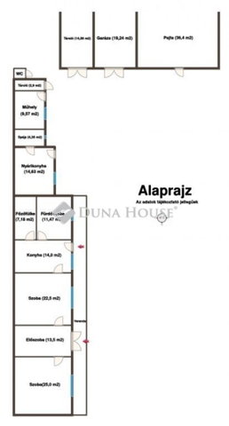 Eladó családi ház, Kakasdon 42 M Ft, 3 szobás