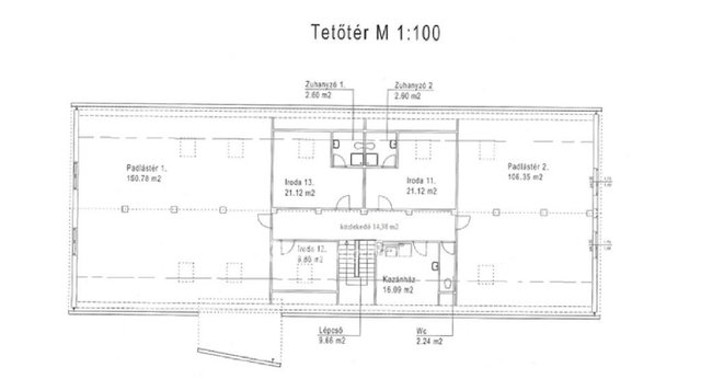 Eladó iroda, Pápán 139 M Ft, 15+4 szobás / költözzbe.hu