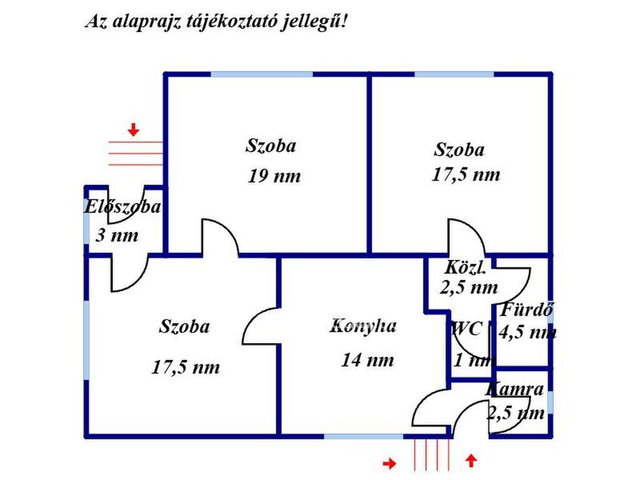 Eladó családi ház, Lőkösházán 17.5 M Ft, 3 szobás