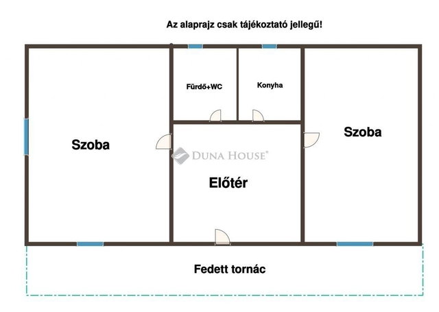 Eladó családi ház, Tápiószentmártonon 36.9 M Ft, 2 szobás