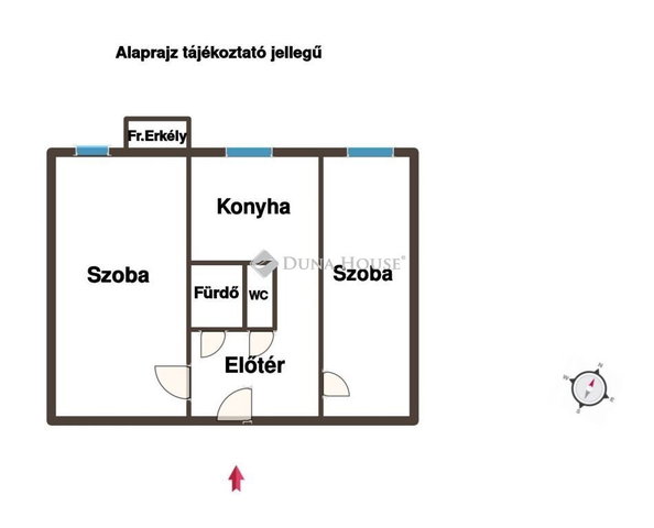 Eladó panellakás, Székesfehérvárott 49 M Ft, 2 szobás