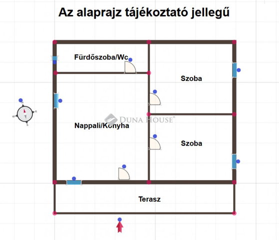 Eladó családi ház, Szikszón 22 M Ft, 3 szobás
