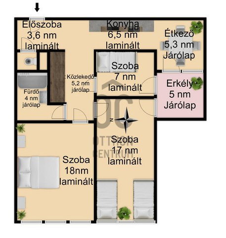 Kiadó téglalakás, albérlet, Gyöngyösön 176 E Ft / hó