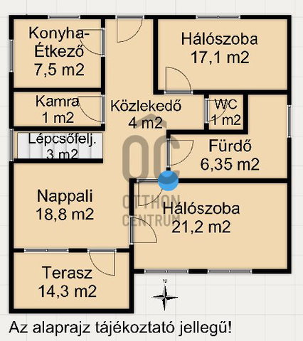 Eladó családi ház, Nagykanizsán 66.9 M Ft, 5 szobás