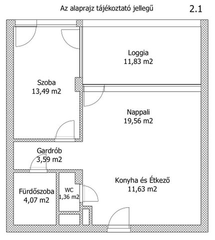 Eladó téglalakás, Keszthelyen 100.5 M Ft, 2 szobás