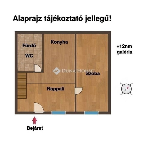 Eladó téglalakás, Budapesten, VII. kerületben 47.6 M Ft