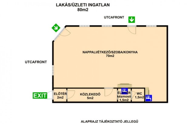 Eladó üzlethelyiség, Körösladányban 8 M Ft