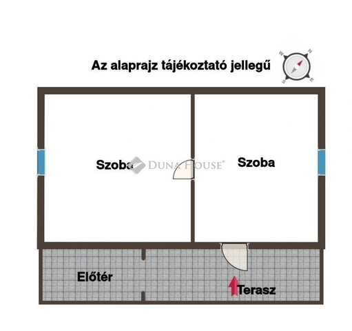 Eladó családi ház, Dánszentmiklóson 16 M Ft, 2 szobás