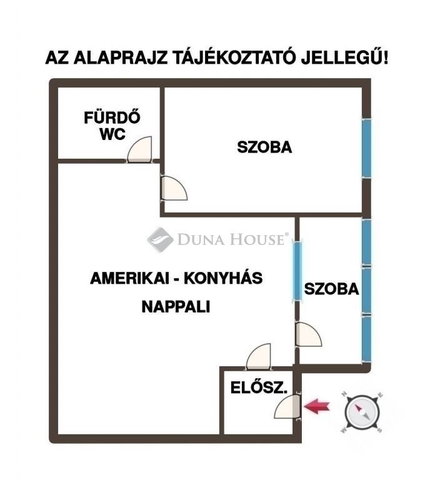 Eladó téglalakás, Monoron 63.5 M Ft, 3 szobás
