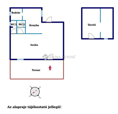 Eladó családi ház, Gyálon 95 M Ft, 1 szobás
