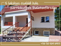 Eladó családi ház, Balatonfüreden 298 M Ft, 13 szobás