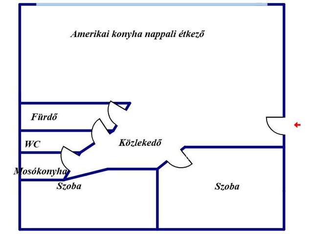 Kiadó téglalakás, albérlet, Nyíregyházán 200 E Ft / hó
