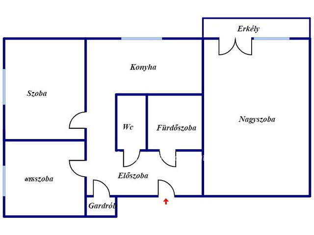 Eladó panellakás, Miskolcon, Vologda utcában 46.9 M Ft