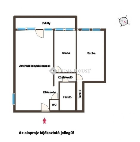 Eladó téglalakás, Budapesten, XX. kerületben 62 M Ft, 3 szobás