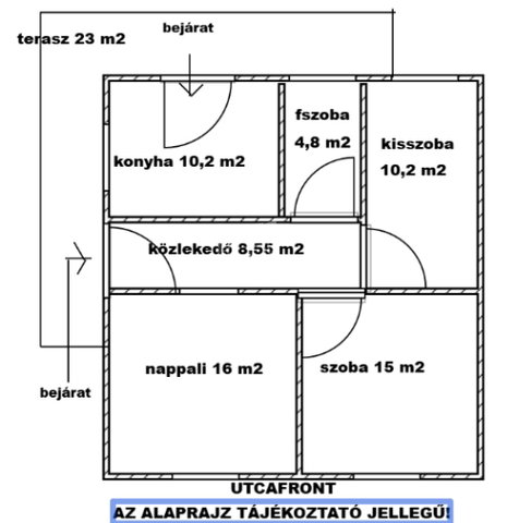 Eladó családi ház, Érden 79.9 M Ft, 3 szobás