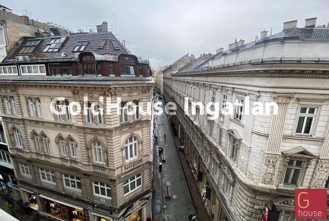 Kiadó téglalakás, albérlet, Budapesten, V. kerületben, 3 szobás