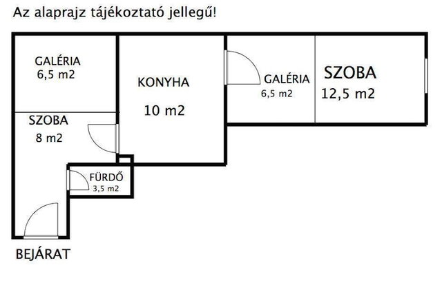 Eladó téglalakás, Budapesten, VIII. kerületben 48 M Ft