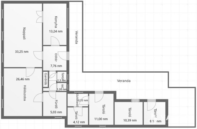 Eladó családi ház, Érsekvadkerten 34.5 M Ft, 2 szobás