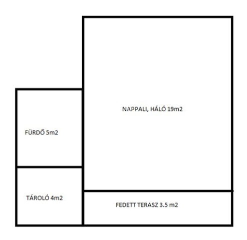 Eladó családi ház, Nagybörzsönyön 34.9 M Ft, 2 szobás