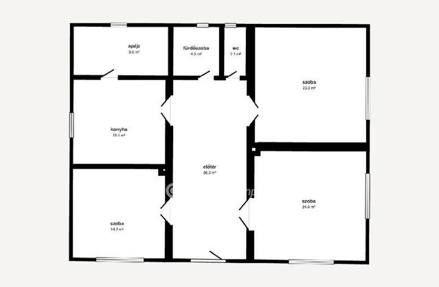Eladó családi ház, Taktaharkányon 14.99 M Ft, 3 szobás