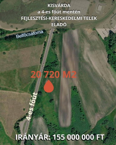 Eladó telek, Kisvárdán 155 M Ft / költözzbe.hu