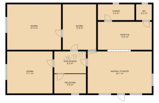 Eladó családi ház, Erdőtelken 16.5 M Ft, 3+1 szobás