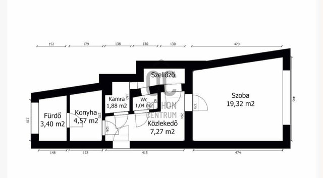 Eladó téglalakás, Pécsett 25.99 M Ft, 1 szobás