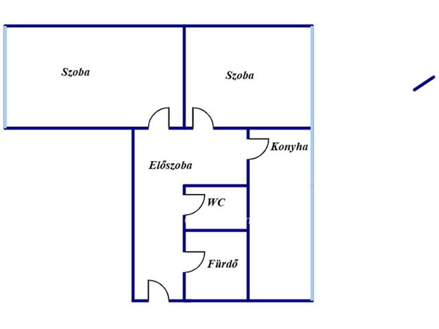 Eladó téglalakás, Egerben 38.99 M Ft, 2 szobás