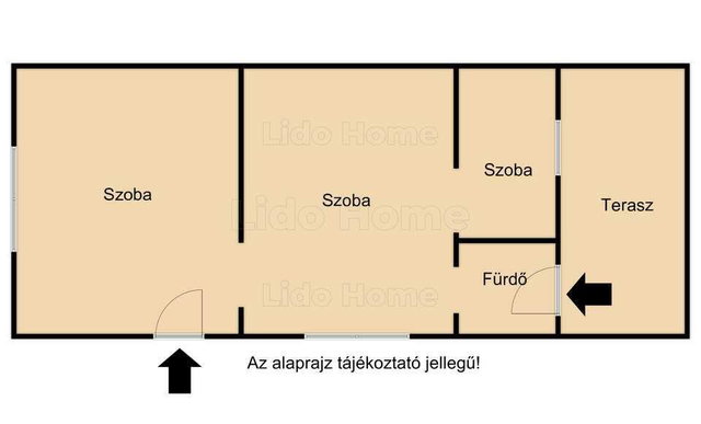 Eladó téglalakás, Balatonfüreden 55 M Ft, 2 szobás