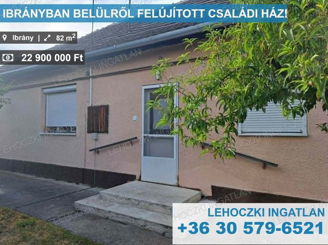 Eladó családi ház, Ibrányban 22.9 M Ft, 4 szobás