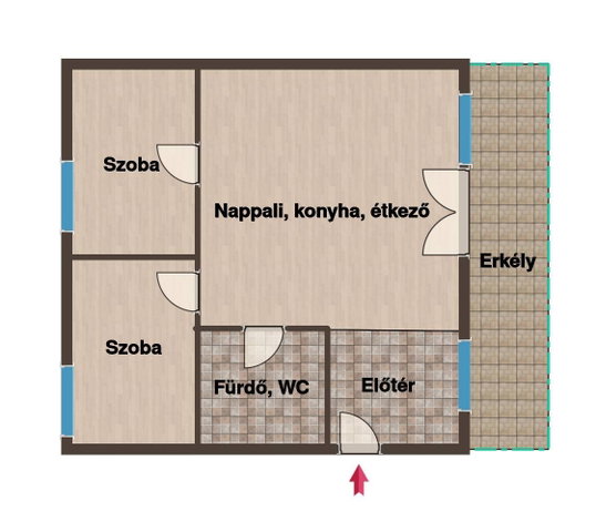 Eladó téglalakás, Budaörsön 117 M Ft, 3 szobás
