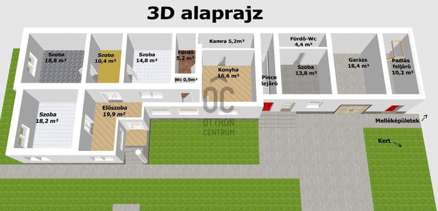 Eladó családi ház, Mátraderecskén 24.9 M Ft, 5 szobás