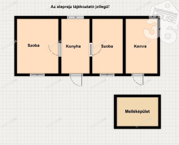 Eladó családi ház, Ágasegyházán 13.5 M Ft, 2 szobás