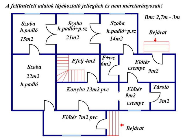 Eladó családi ház, Balassagyarmaton 26.9 M Ft, 4 szobás