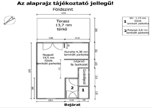 Eladó téglalakás, Mosonmagyaróváron 74.99 M Ft, 2+1 szobás