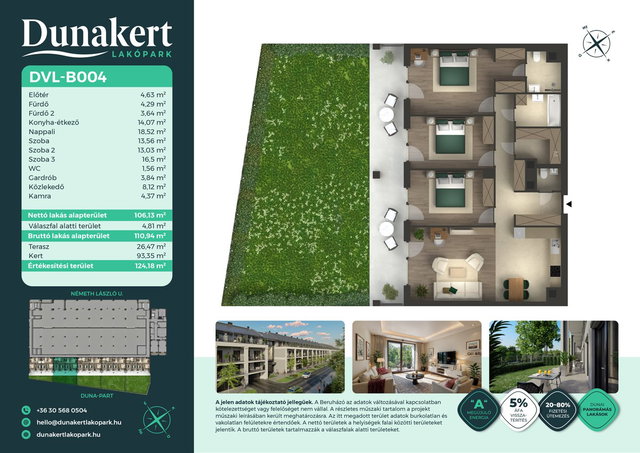 Eladó téglalakás, Vácon 129.99 M Ft, 4 szobás