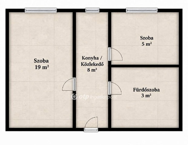 Eladó panellakás, Debrecenben 44.9 M Ft, 2 szobás