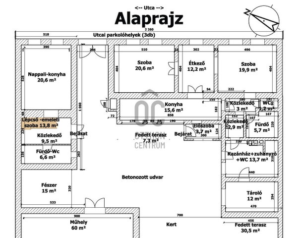 Eladó családi ház, Egerben 85 M Ft, 5 szobás
