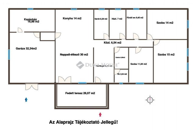 Eladó családi ház, Veszkényen 82.5 M Ft, 4 szobás