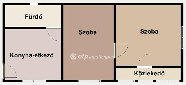 Eladó családi ház, Derecskén 33 M Ft, 2 szobás