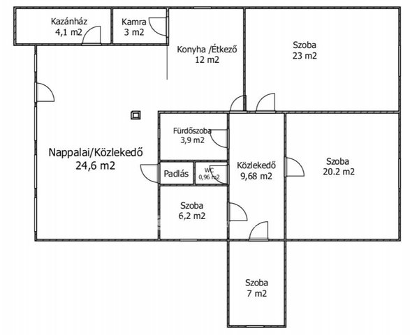 Eladó családi ház, Csanyteleken 19.5 M Ft, 2+2 szobás