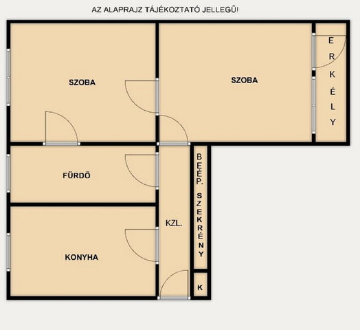 Eladó téglalakás, Kiskunhalason 28.9 M Ft, 2 szobás